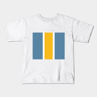 Mustard and jean blue Kids T-Shirt